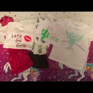 2t/3t shirts and bottoms